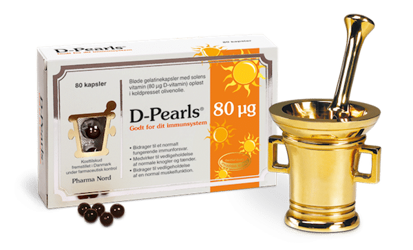 Pharma Nord D-Pearls 80 mcg 80 kapsler