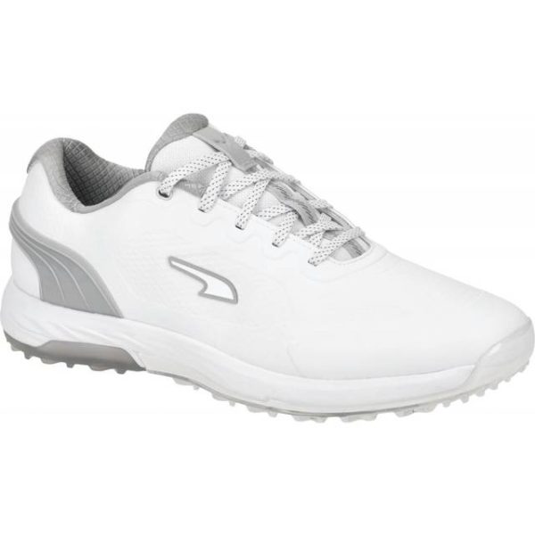 Puma Alphacat Nitro Vandtætte Herre Golfsko Uden Spikes WhiteFlat Light Silver Normal