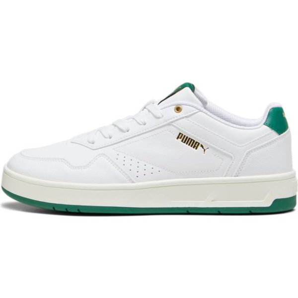 Puma Court Classic Sneakers, White, 36, Shoes Gold