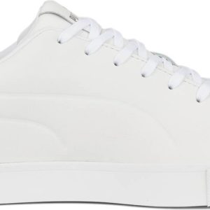 Puma Fusion Classic Vandtætte Herre Golfsko Uden Spikes - Puma White/Puma White - Str. 44 1/2 Normal