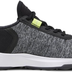Puma Fusion Crush Sport Vandtætte Drenge Golfsko Uden Spikes - Puma Black/Electric Lime - Str. 36 Normal