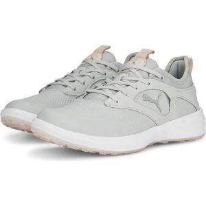Puma Ignite Malibu Vandtætte Dame Golfsko Uden Spikes High Silver-Rose Dust Normal