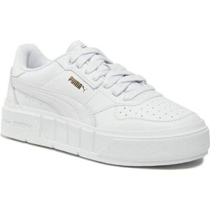 Puma Leather Trainers Woman Cali Court - Blanc