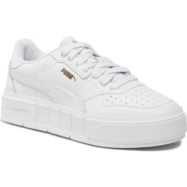 Puma Leather Trainers Woman Cali Court - Blanc