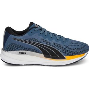 Puma Løbesko Magnify Nitro Knit Blå/Gul/Hvid