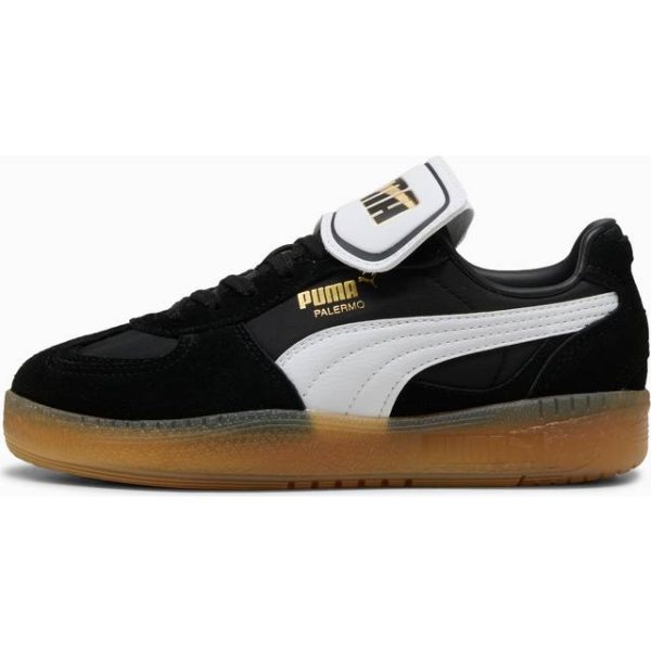 Puma Palermo LaModa Sorte Sneakers Med Stor Pløs - Hvid