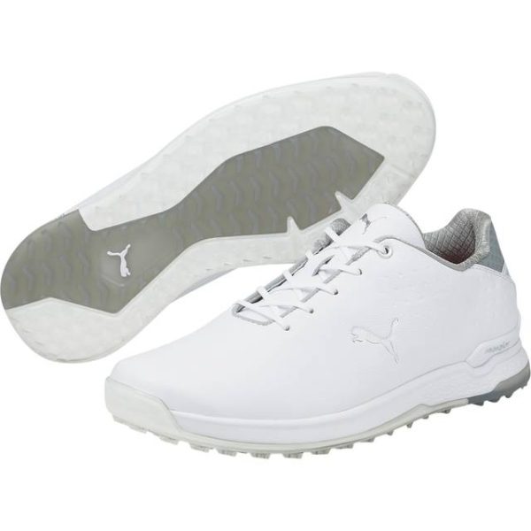 Puma Proadapt Alphacat Læder Golfsko Herre Hvid