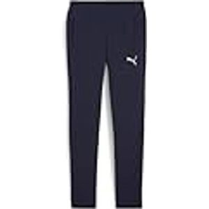 Puma Træningsbukser TeamFINAL Casuals - Navy/Sølv Børn