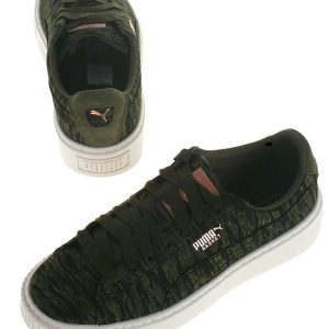 Puma sneakers, army, Basket Platform - 38+ - 38