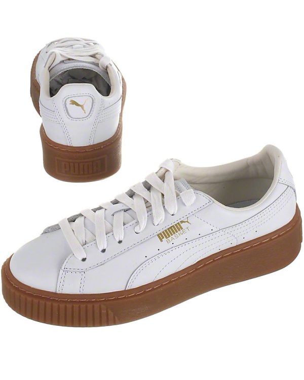 Puma sneakers, hvid, Basket Platform Core - 36+ - 36