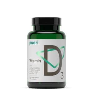 Puori Vitamin D3 62,5 mcg (2500IE) • 120 kaps.
