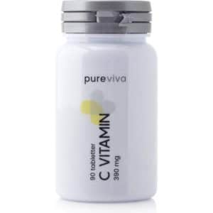 Pureviva C Vitamin 390mg 180 stk