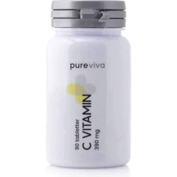 Pureviva C Vitamin 390mg 180 stk