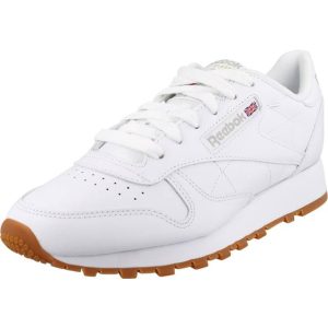 Reebok Sneaker low 'Classic' mørkeblå lysegrå rød hvid 34,5