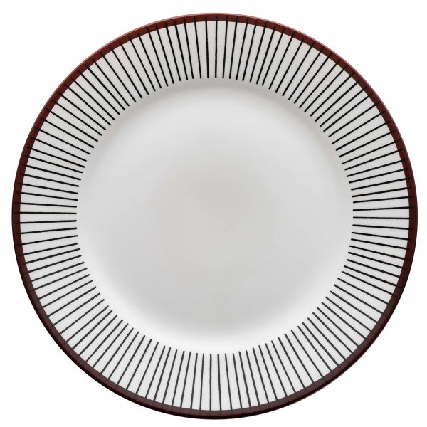 Ribb tallerken, 28 cm