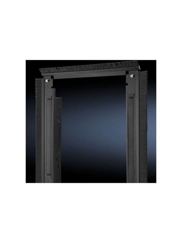 Rittal - rack air baffle plate - 482.6 mm (19") mounting angles standard