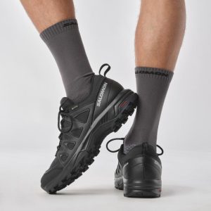 Salomon X Braze GTX Herre / Mænd, Sort-40 2/3 / UK 7 - Vandresko