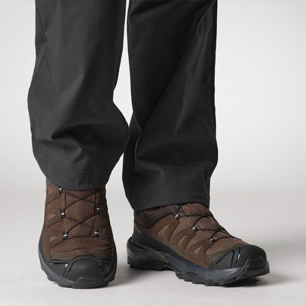 Salomon X Ultra 360 Leather GTX, dark earth-41 1/3 / UK 7,5 - Vandresko