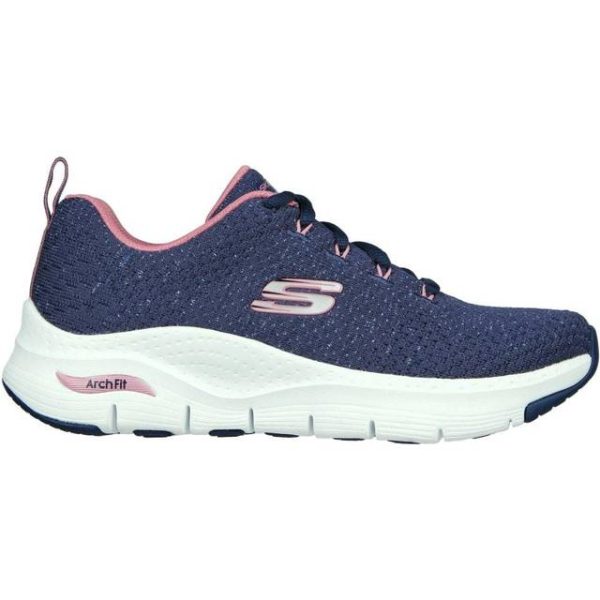 Skechers Arch Fit Glee For All W - Navy/Pink