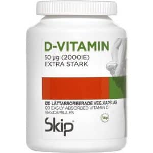 Skip Nutrition D-Vitamin 50mcg 120 stk