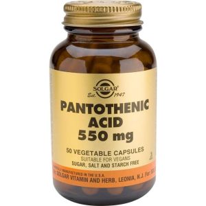 Solgar B-5 Pantotensyra 50 st 550mg 50 stk