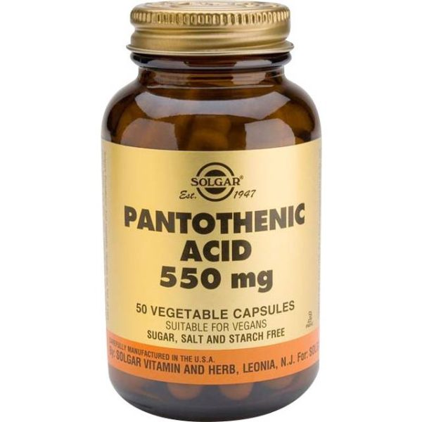 Solgar B-5 Pantotensyra 50 st 550mg 50 stk