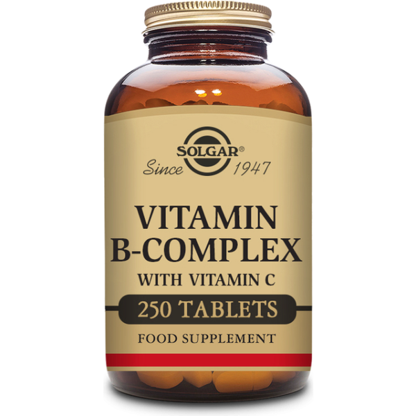 Solgar Vitamin B-Complex with Vitamin C 250 stk