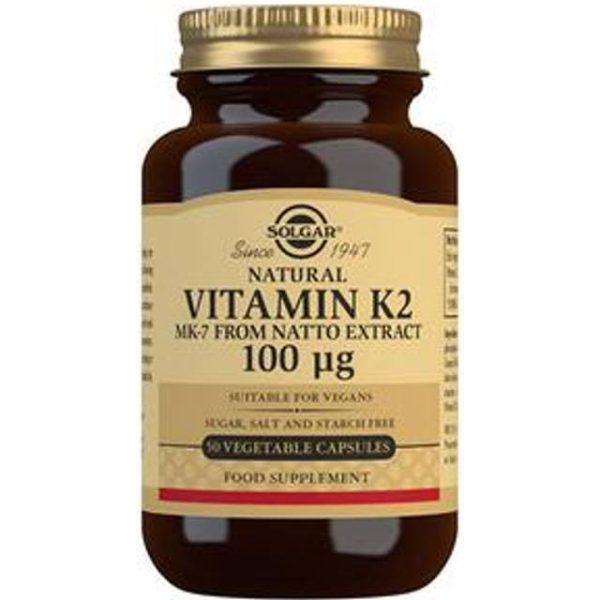 Solgar Vitamin K2 100µg 50 stk