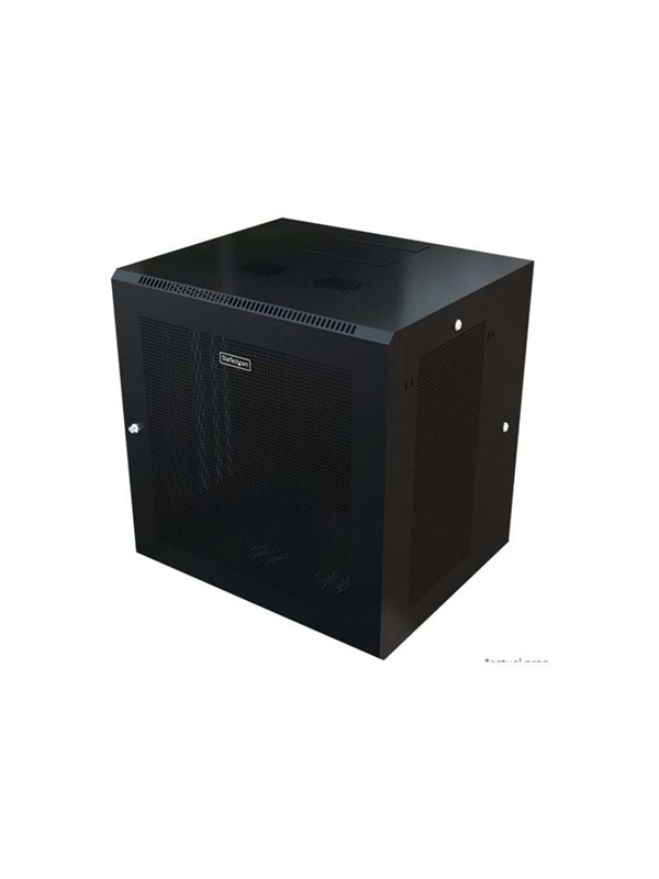StarTech.com 12U Wall-Mount Server Rack Cabinet - Up to 17 in. Deep - Hinged Enclosure - stativindelukkekabinet - 12U