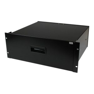 StarTech.com 4UDRAWER 4U Black Steel Storage Draw