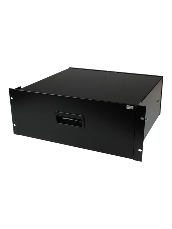 StarTech.com 4UDRAWER 4U Black Steel Storage Draw