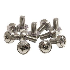 StarTech.com M6 Mounting Screws for Server Rack Cabinet