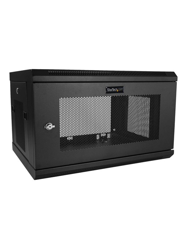 StarTech.com RK616WALM - 6U - Wall Mount Rack Cabinet
