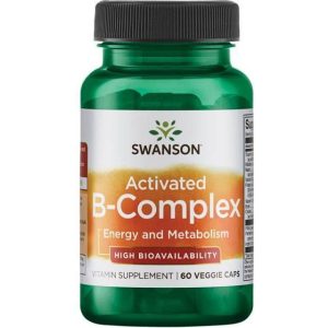 Swanson Aktiveret B-kompleks 60 Kapsler