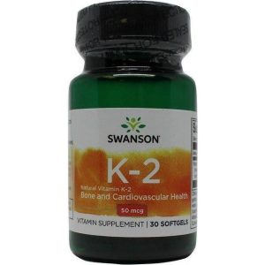 Swanson HEALTH VITAMIN K-2 NATURAL 50 mcg 30 stk