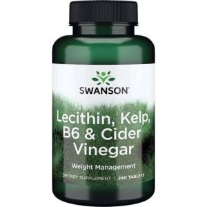 Swanson Lecithin Tang B6 Æblecidereddike 240 Tabletter