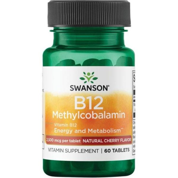 Swanson VITAMIN B-12 METHYLCOBALAMIN 2500 mcg