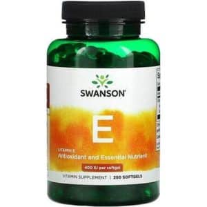 Swanson Vitamin E 400 IE 250 Bløde Kapsler