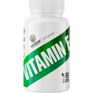 Swedish Supplements Vitamin E, 90 caps