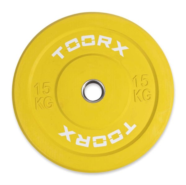 TOORX 15 KG. BUMBER VÆGTSKIVE