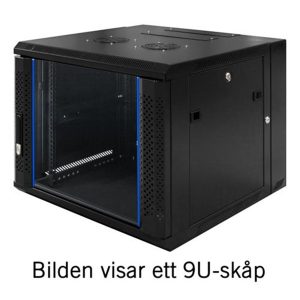 TOTEN ZS66066001 - 6U - Wall Mount Rack Cabinet