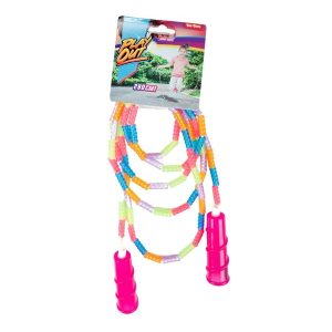 Toi-Toys Skipping Rope with Colored Beads 280cm