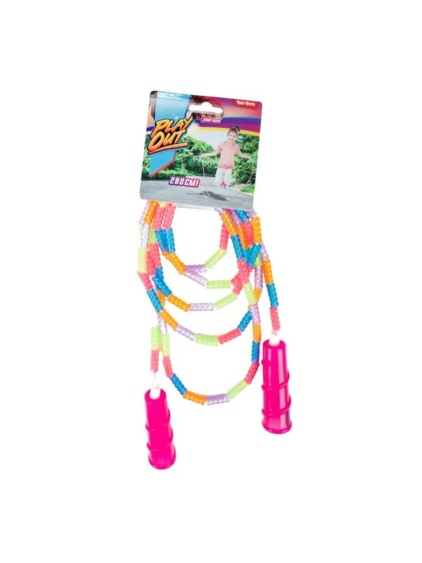 Toi-Toys Skipping Rope with Colored Beads 280cm