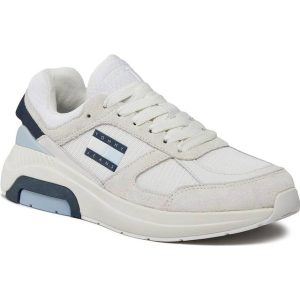 Tommy Hilfiger Moderne Chic Løbesko - Hvid