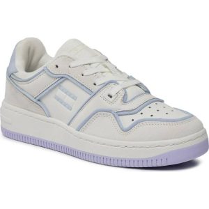 Tommy Hilfiger Retro Basketball Sneakers - Hvid