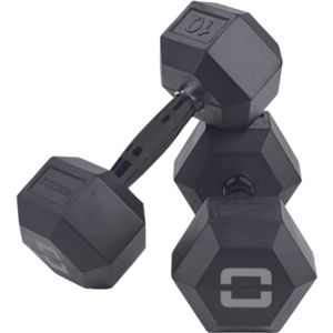 Toorx Hexagon Gummi Håndvægt 35 Kg