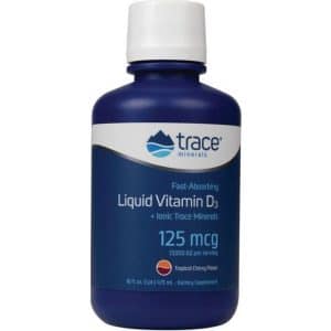 Trace Minerals Research Liquid Vitamin D3, Tropical Cherry 473 ml