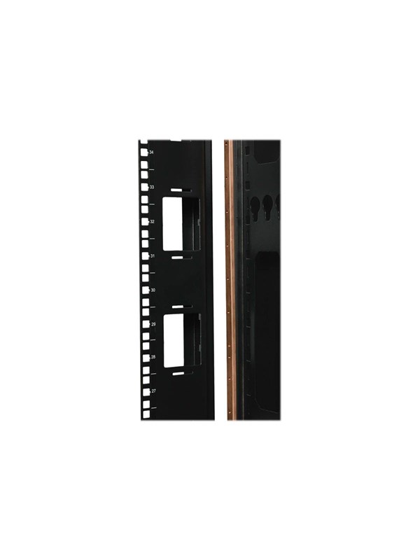 Tripp Lite 42U Rack Enclosure Server Cabinet Copper Bus Grounding Bar - grounding bar (vertical)
