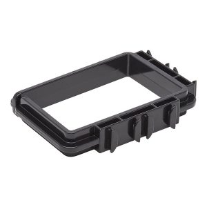 Tripp Lite Cable Management D-Rings Rack Enclosures Button Mount 3x4in 12Pk - D-ring cable management kit