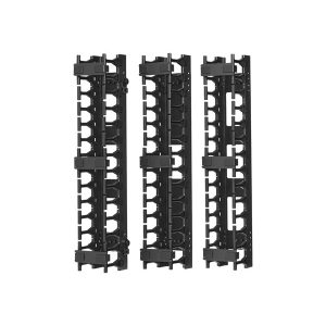 Tripp Lite Open Frame Rack 6ft Vertical Cable Manager 3in Wide - rack cable management duct with cover